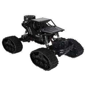 Mașină Off-Road Telecomandată 4x4 - RC Crawler Rock Climbing 1:16, Șenile și Roți 2in1, 2.4GHz, 20 km/h