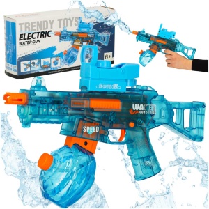 Pusca cu Apa Electrica, Raza de tragere 10 metri, Rezervor 350ml, Efecte sonore, Incarcare USB, 6+Ani