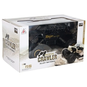Mașină RC Rock Crawler 4x4 Metal, 1:12, Off-Road cu Suspensie Independentă Argintiu sau Negru - Img 2