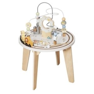 Măsuță Educațională tip Montessori din Lemn, Activitați multiple, 48x37x30cm - Img 3