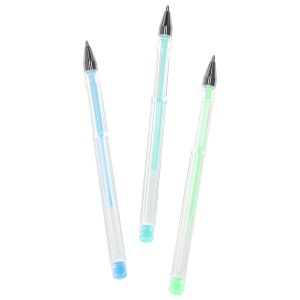 Set 100 Pixuri cu Gel Colorate + 100 Rezerve – Glitter, Metalice, Neon și Pastel, în Penar Pliabil - Img 6