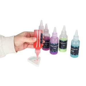 Set creativ diy pentru figurine din gel – 20 de geluri și 24 de forme, kit de modelaj și creație pentru copii - Img 3