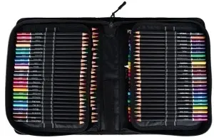 Set Desen Profesional 144 piese – creioane grafit si colorate, carbune, Accesorii, Caiet de schite 20 pagini A5 - Img 3