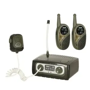 Set de 3 piese militar Walkie Talkie pentru copii, Centru de comanda plus 2 statii, Raza de actiune de 300m - Img 3