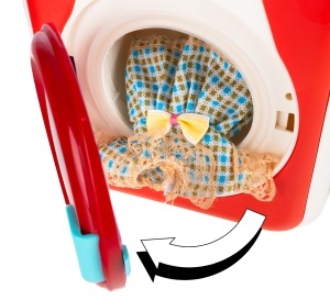 Set Mașină de Spălat pentru Copii cu Accesorii – Sunete și Lumini Realiste - Img 4