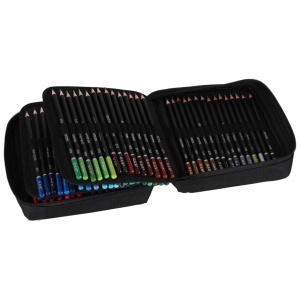 Set Profesional de Creioane Colorate 120 Culori + Etui – Paletă Bogată pentru Artiști și Pasionați de Desen - Img 4