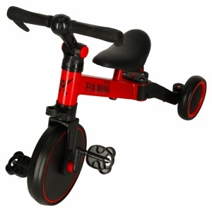 Tricicletă 3 în 1 Trike Fix Mini Cross-Country cu Pedale – Reglabilă, 18 luni–4 ani - Img 2