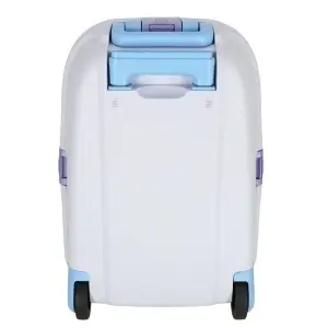 Troler pentru Copii cu Roți Silențioase și Mâner Reglabil, Galben & Albastru – 43 cm - Img 2