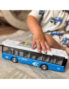 Autobuz urban interactiv – scara 1:16, lumini, sunete și uși mobile, 3+ ani - Img 2
