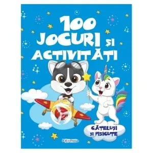 Carte de colorat- 100 Jocuri si activitati