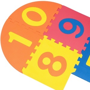 Covoras educativ Tip puzzle cu model pentru Jocul Sotron, Antiderapant, Amortizeaza caderile, 230 X 66 cm - Img 7