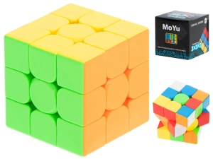 Cub magic 3x3, joc logic de tip puzzle pentru copii și adulți, 5,5 cm