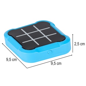 Joc Electronic Interactiv Tic-Tac-Toe – X si 0 LED, Memorie, Lovește Cârtița, Multiplayer, Educațional, Portabil, Albastru, Copii 5+ - Img 2