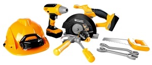 Kit DIY pentru Copii – Set Unelte de Construcții cu Accesorii și Cască - Img 2