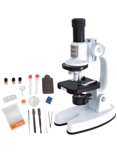 Microscop pentru Copii 1200x cu LED și Adaptor Smartphone – Kit XXL cu Lame și Accesorii de Laborator, 6+ ani - Img 6