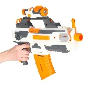Pușcă de jucărie, blaster modular 4 în 1 cu săgeți din spumă, accesorii și 30 de săgeți – pentru copii 6+ - Img 2