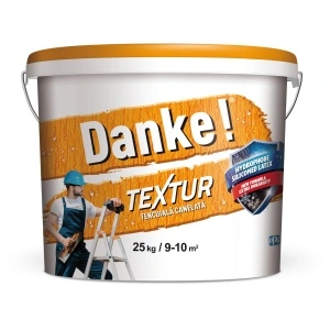 Danke! Textur – Tencuială Decorativă Fațade | Mii de Culori | Preț Avantajos