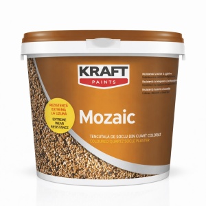 Tencuială decorativă de soclu KRAFT cu cuarț | Protecție fațade