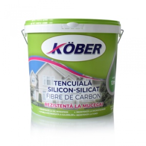 Kober Tencuială Silicon-Silicat cu fibre de carbon