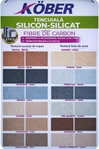 Kober Tencuială Silicon-Silicat cu fibre de carbon - Img 2
