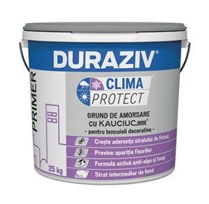 Duraziv Grund de Amorsare Anti-Alge și Fungi pentru Tencuieli Decorative | Interior & Exterior