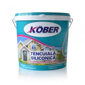 Kober tencuiala decorativa siliconica cu efect auto curatare - Img 1