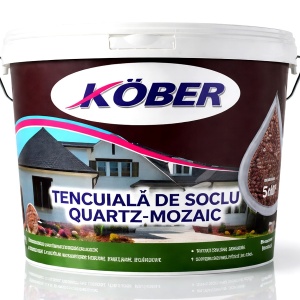 Tencuială Soclu Quartz-Mozaic Kober | Protecție & Design