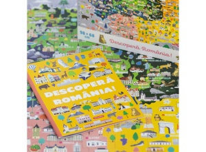 Joc educativ - Puzzle Mimorello - Harta României