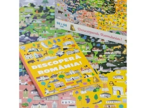 Joc educativ - Puzzle Mimorello - Harta României