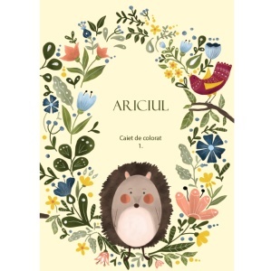 Ariciul – Caiet de colorat