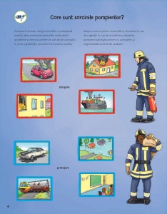 Pompierii – Carte cu abțibilduri (4-7 ani) - Img 4