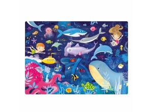 Joc educativ - Puzzle Fosforescent Mimorello - Oceanul - Img 2