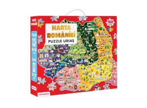 Joc educativ - Puzzle Mimorello - Harta României - Img 6