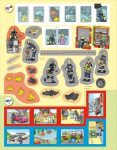 Pompierii – Carte cu abțibilduri (4-7 ani) - Img 5