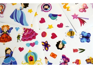 Joc educativ - Puzzle cu glitter Mimorello - PRINTESE FABULOASE - Img 3