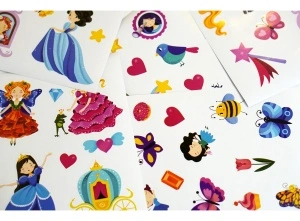 Joc educativ - Puzzle cu glitter Mimorello - PRINTESE FABULOASE - Img 3