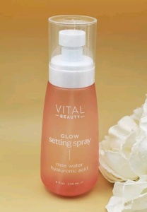 vital beauty glow setting spray