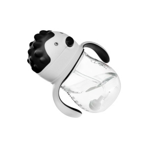 Cana de antrenament Akuku anti-varsare cu pai 250 ml , Gri - Img 2