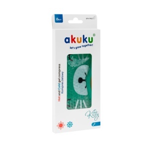 Compresa rece/cald cu gel pentru copii si adulti Akuku Kitty - Img 2