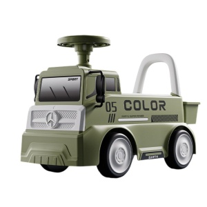 Masinuta pentru copii, 3 ani, Model Camion, Sport, Claxon, Cutie Depozitare, 62x26x40 cm, Verde