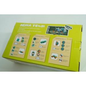 Set camping exterior/interior pentru copii, covoras, 18 ustensile de joaca, +3 ani, multicolor - Img 2