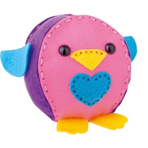 Set Creatie Perna pentru Copii Model Pasare, Dream Kids - Img 5