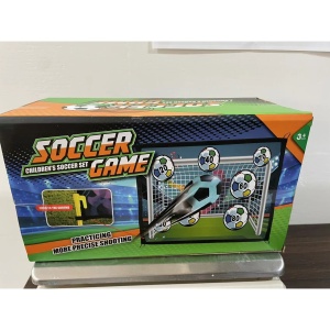 Set de Fotbal Joc Recreativ pentru Copii, Model Extraterestrii, Minge cu scai, Poarta din Material Textil, 150 x 100 cm - Img 3