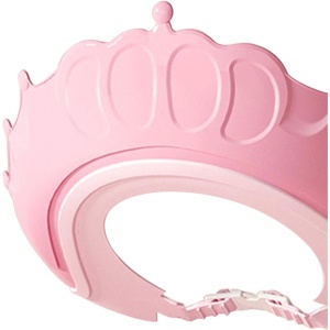 Viziera de Protectie Baie Pentru Copii, Model Coronita, Roz - Img 2