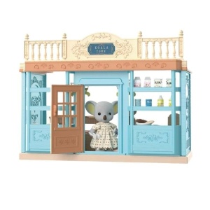Casa de papusi cu figurine si mobilier, brutarie - Img 3