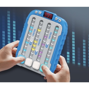 Jucarie Interactiva, Joc Rhythm, +3 Ani, din ABS, 6 Niveluri, 15 x 3 x 11 cm, Functie Muzicala, Albastru - Img 5