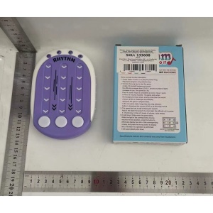 Jucarie Interactiva, Tip Jocuri Ritmice, +3 Ani, din ABS, 8 Niveluri de Joc, 9.5 x 2.5 x 13.6 cm, Mov - Img 2