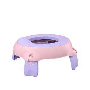 Olita Portabila, pentru Calatorii, Confectionata din Spuma PU, 1-6 ani, 34x32x17 cm, Roz/Mov