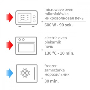 Perna cu samburi de cirese, Babyono, Roz, pentru ameliorarea durerilor - Img 3