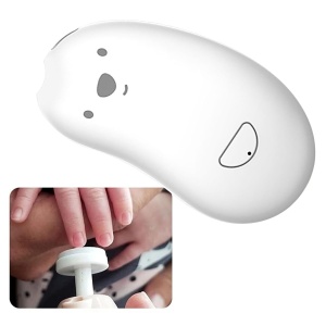 Pila Electrica, pentru Bebelusi si Adulti, din ABS, Incarcare USB, 6 Accesorii, cu Lumina Led, 8.8 x 4.9 cm, Alb - Img 4